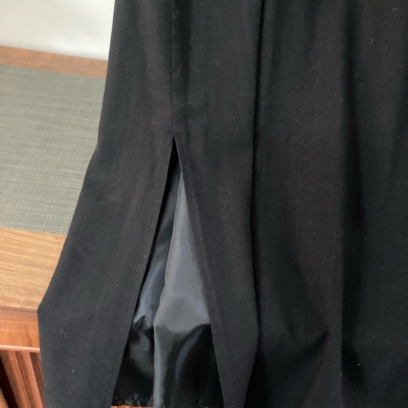 NWOT! Vintage black button down linen dress size 10 - Picture 6 of 9